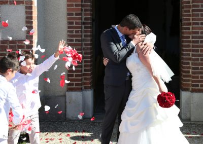Mariage - sortie de l'église- studio FRANCK FOTO Séméac Tarbes