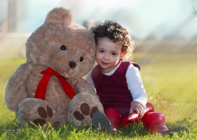 Camille et nounours